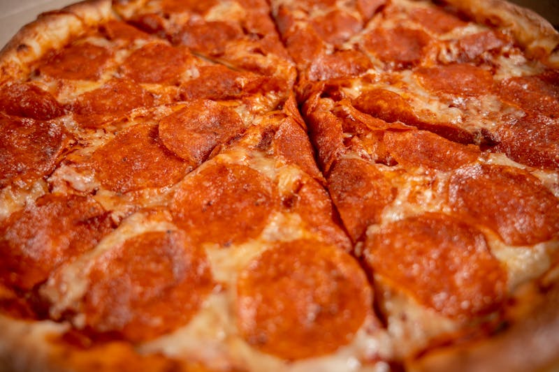 BBQ Chicken Pizza Dions catering
